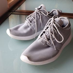 Gray Nike shoes